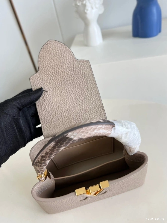 First bag ru VUITTON CAPUCINES MINI LOUIS 0802